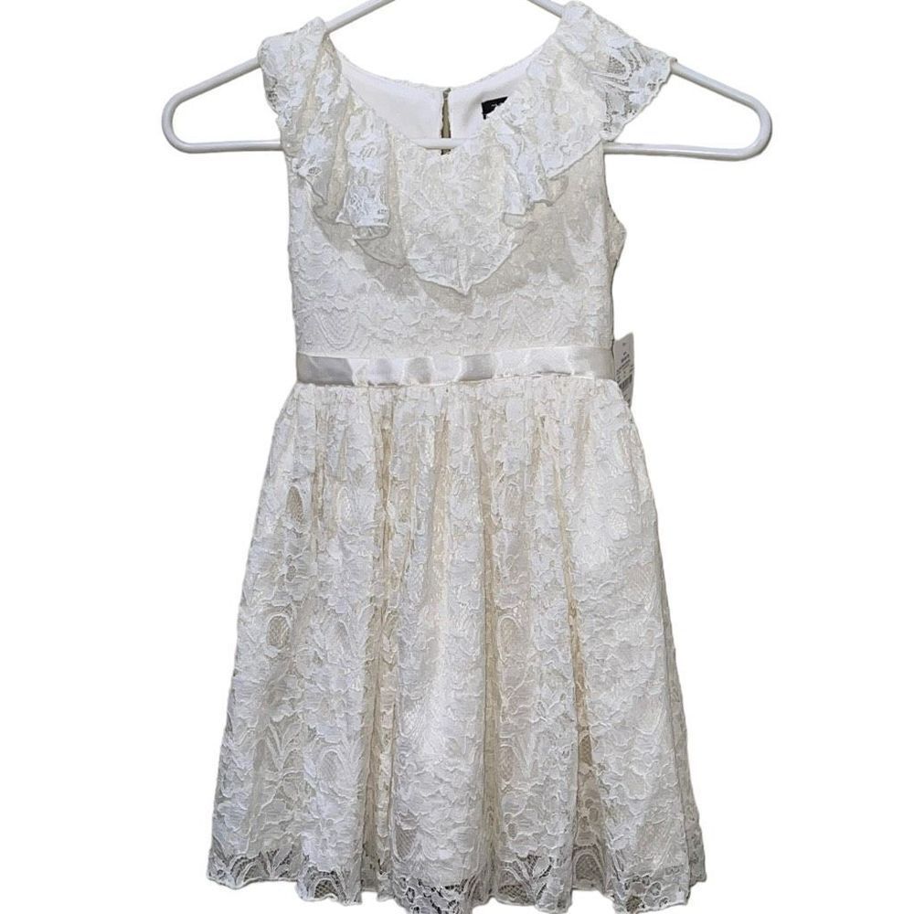 Zenzi Cream Colored Lace Sleeveless Dress - Size XS (4/5) -‎ NWT